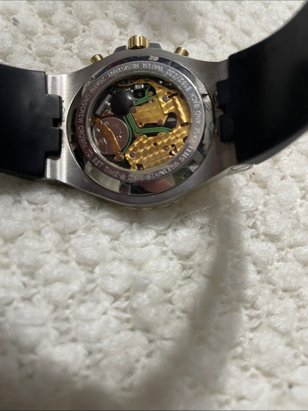 Lot of 2 Novelty Jewelry Store Banded Watches - Not Currently Running - Picture 3 of 5